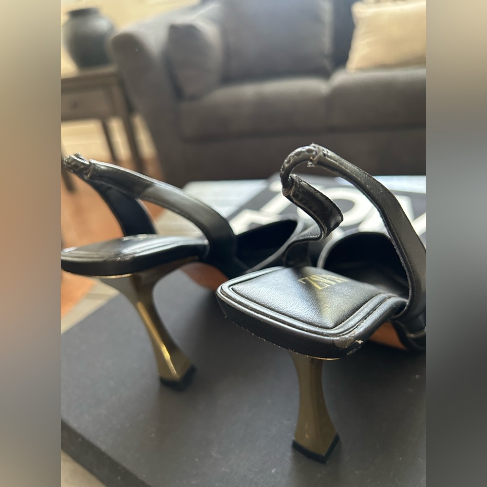 Zara Black Heels Elegant and Sophisticated - Picture 8 of 15